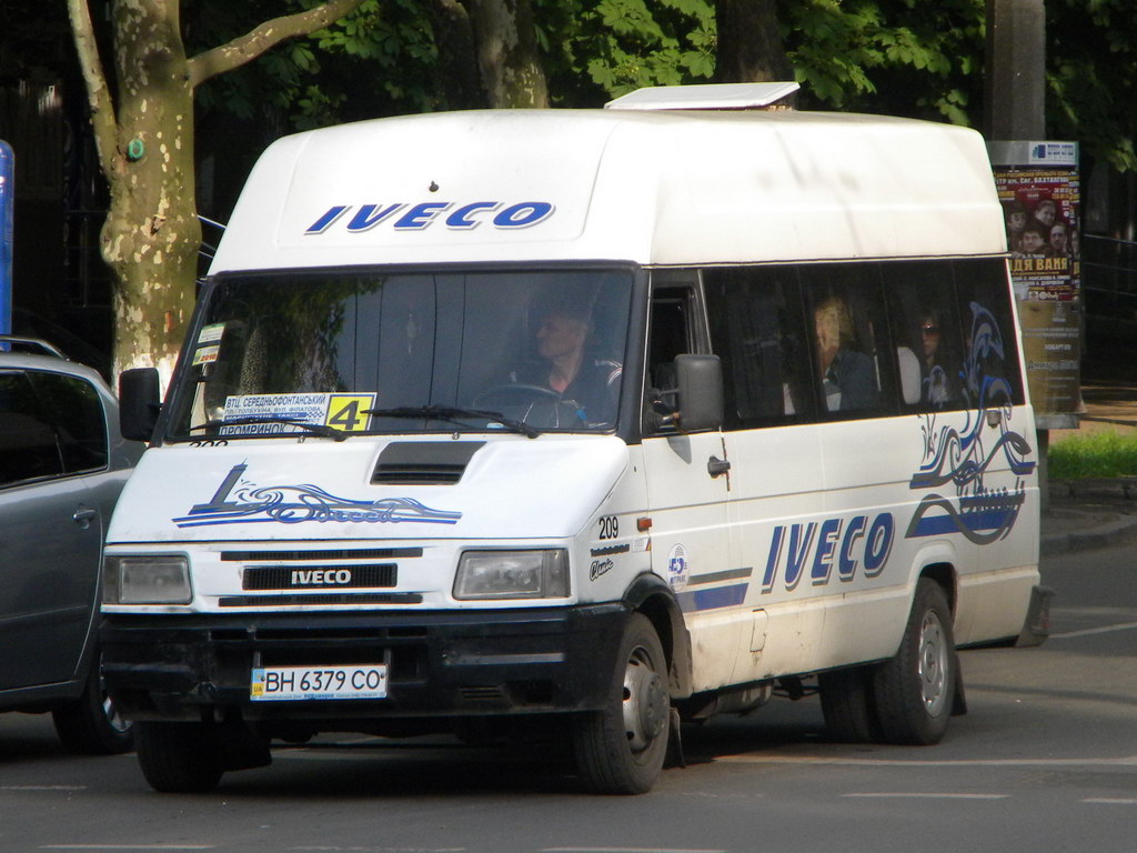 Одесская область, IVECO TurboDaily 35-10 № 209