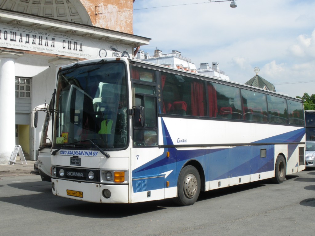 Санкт-Петербург, Van Hool T8 Alizée 360 № АС 490 78