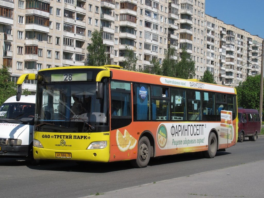 Санкт-Петербург, Golden Dragon XML6112UE № АР 066 78