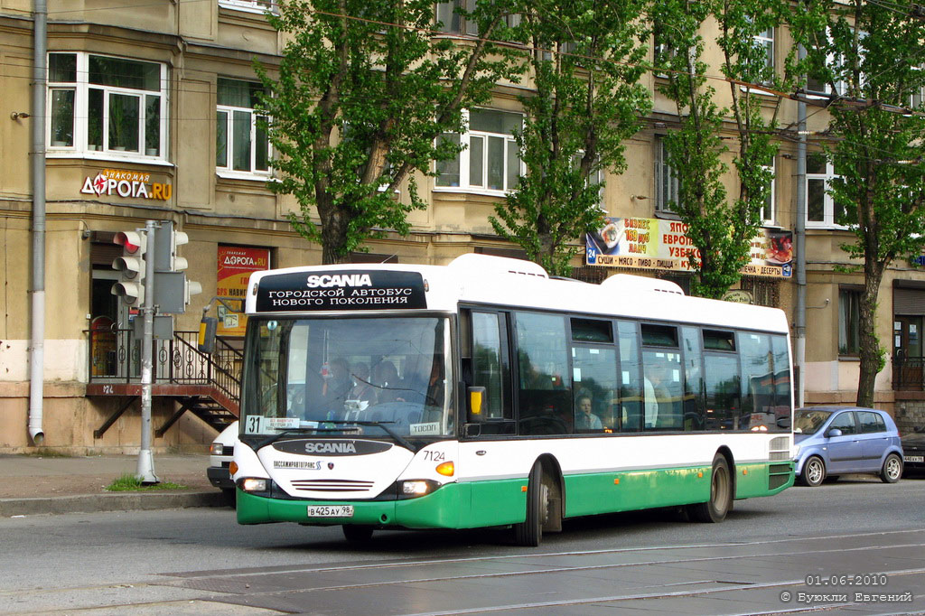 Санкт-Петербург, Scania OmniLink I (Скания-Питер) № 7124