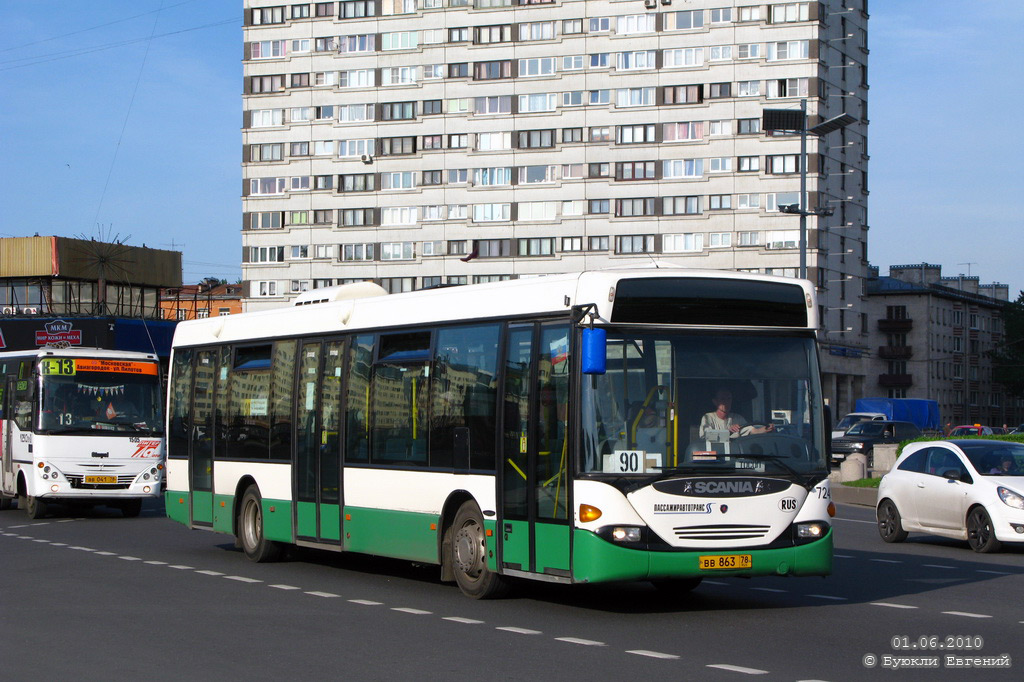 Санкт-Петербург, Scania OmniLink I (Скания-Питер) № 7248