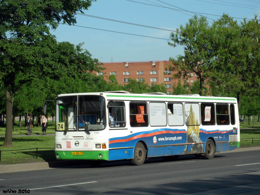 Санкт-Петербург, ЛиАЗ-5256.25 № n187