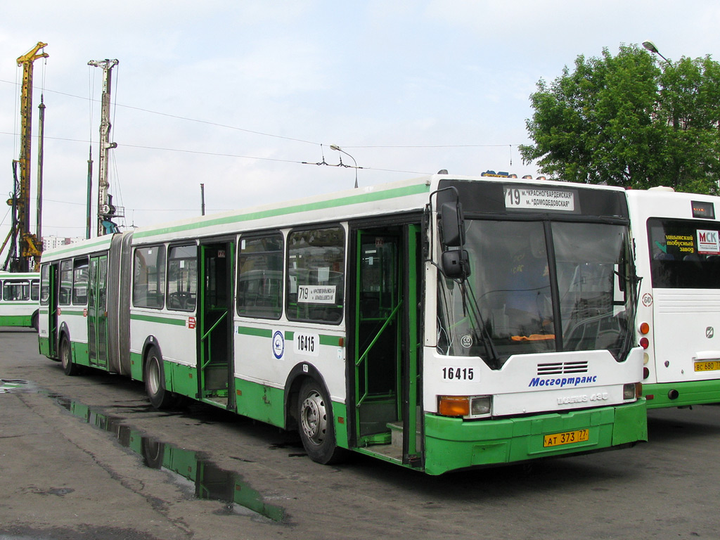 Москва, Ikarus 435.17 № 16415