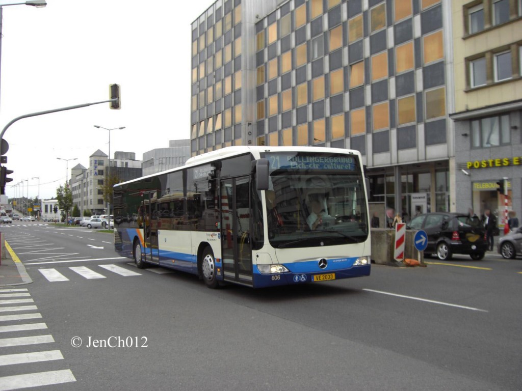 Люксембург, Mercedes-Benz O530 Citaro facelift № 606