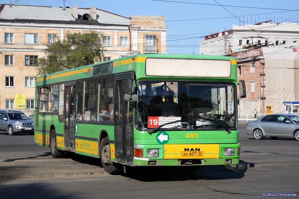 Алтайский край, MAN A10 NL202 № АН 607 22