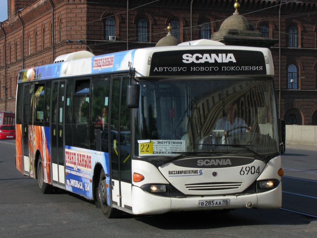 Санкт-Петербург, Scania OmniLink I (Скания-Питер) № 6904