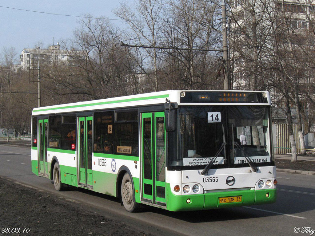 Moscow, LiAZ-5292.20 # 03565