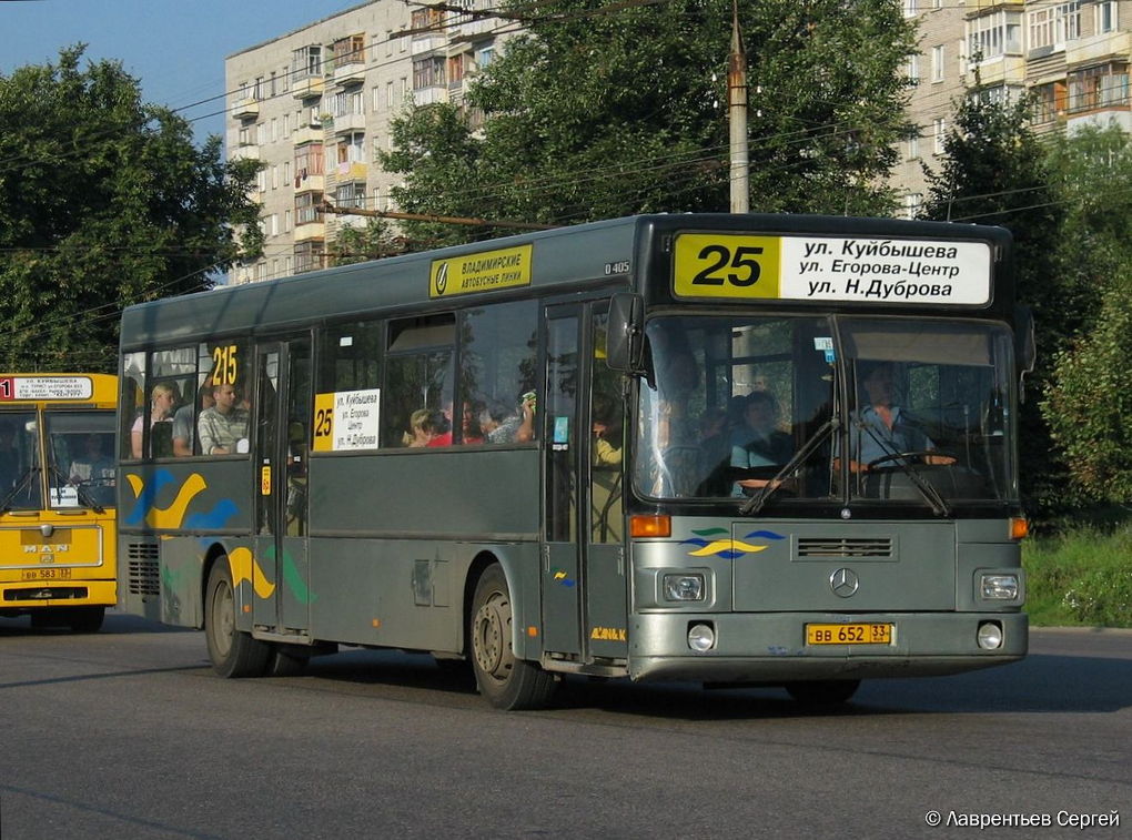 Владимирская область, Mercedes-Benz O405 № 215