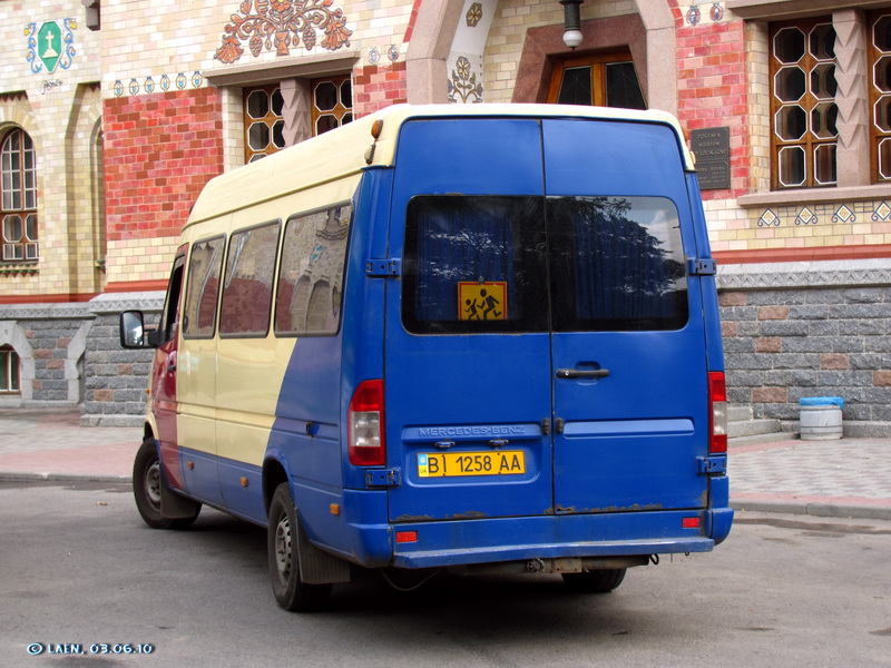 Полтавская область, Mercedes-Benz Sprinter W903 312D № BI 1258 AA