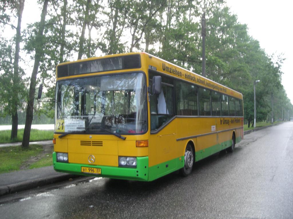 Владимирская область, Mercedes-Benz O407 № ВТ 996 33