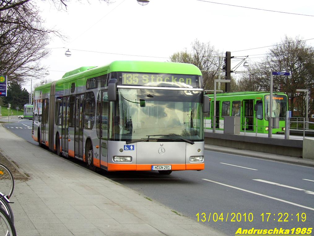 Нижняя Саксония, Mercedes-Benz O530G Irvine Citaro G CNG № 281-9110