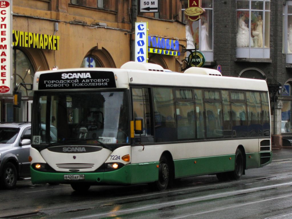 Санкт-Петербург, Scania OmniLink I (Скания-Питер) № 7224