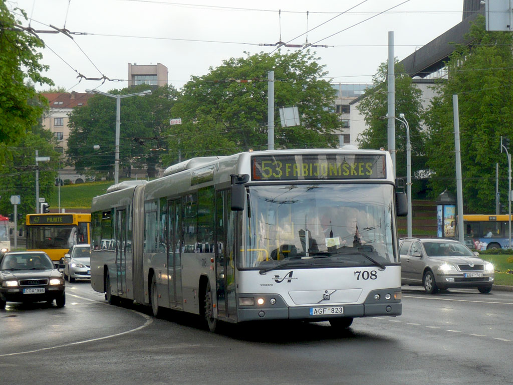 Литва, Volvo 7700A № 708