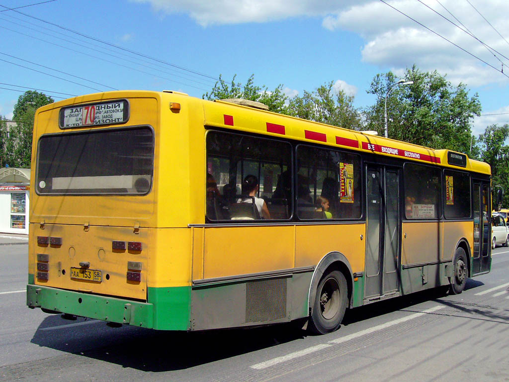 Пензенская область, Van Hool A120/31 № АА 153 58