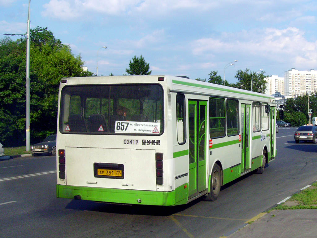 Μόσχα, LiAZ-5256.25 # 02419