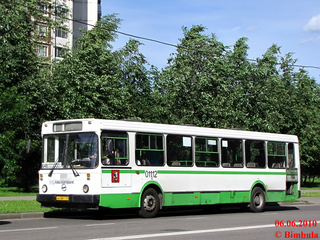 Moscow, LiAZ-5256.25 # 01112