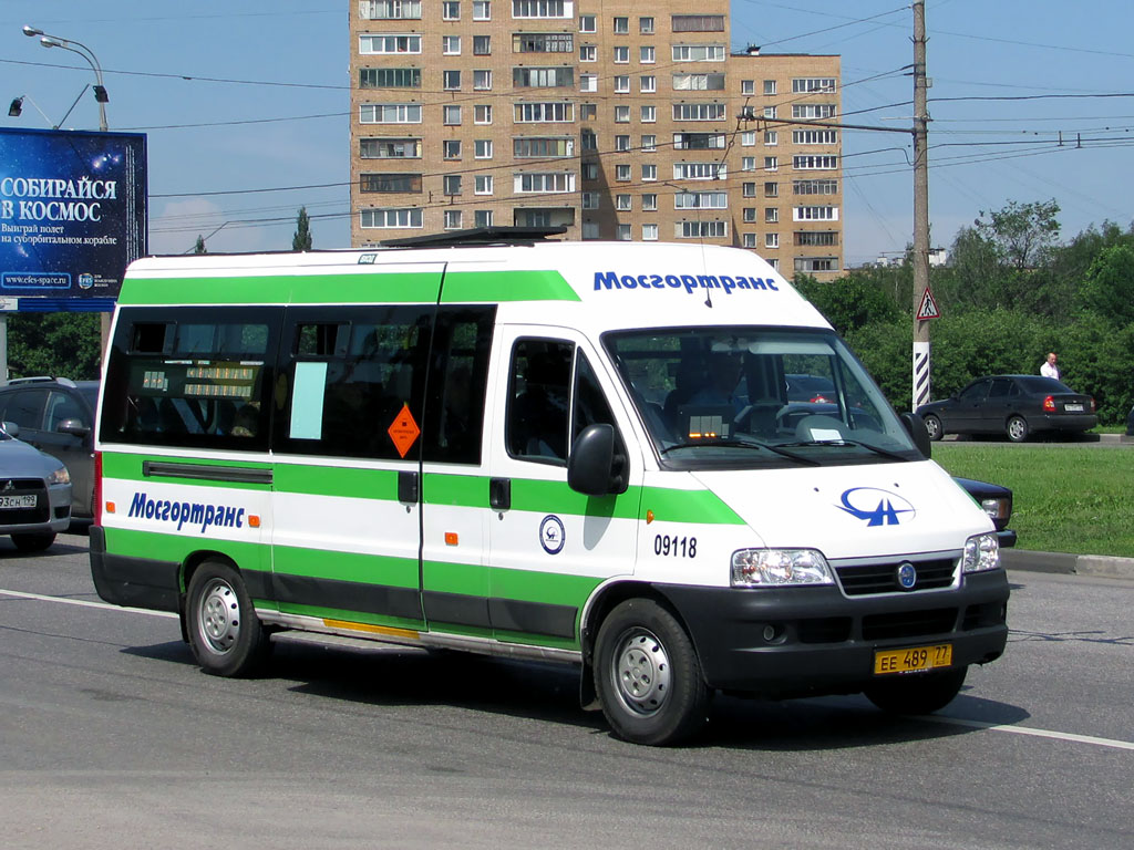 Москва, FIAT Ducato 244 CSMMC-RLL, -RTL № 09118