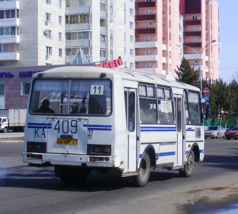 Хабаровский край, ПАЗ-32051-110 № КА 409 27