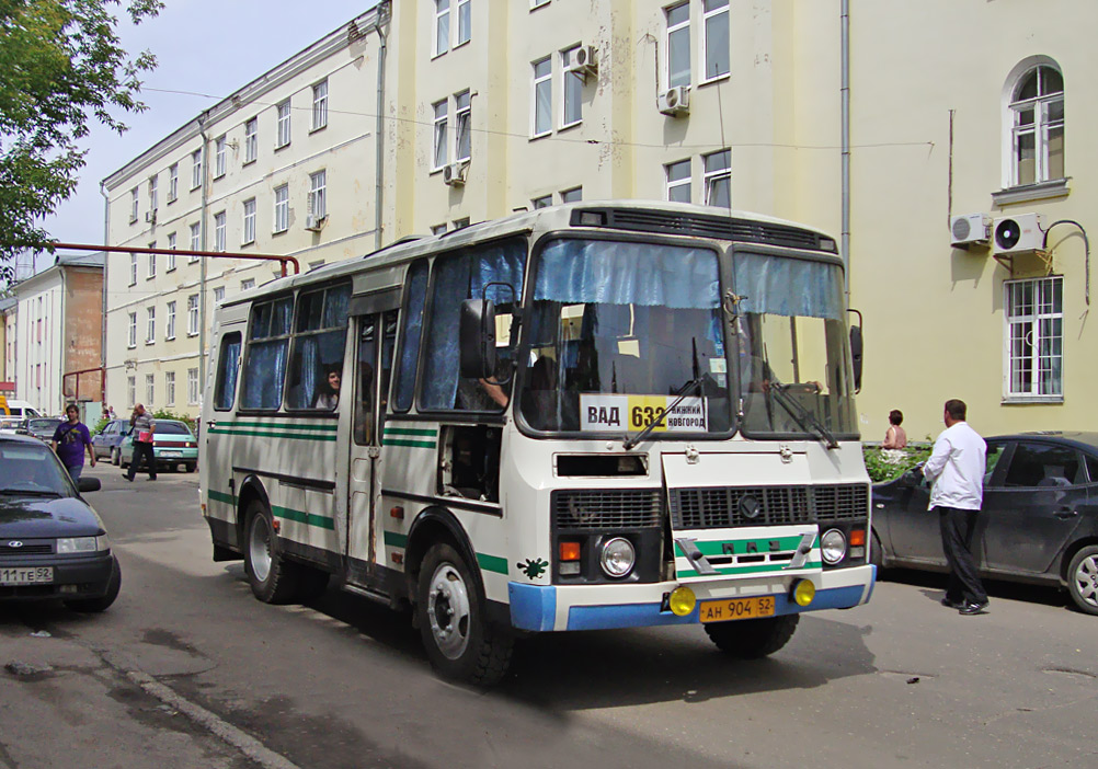 Нижегородская область, ПАЗ-32053 № АН 904 52