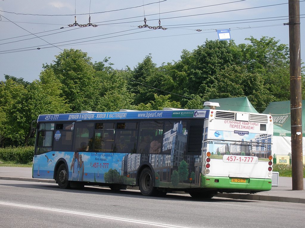 Sankt Petersburg, LiAZ-5292.20 Nr. 3378