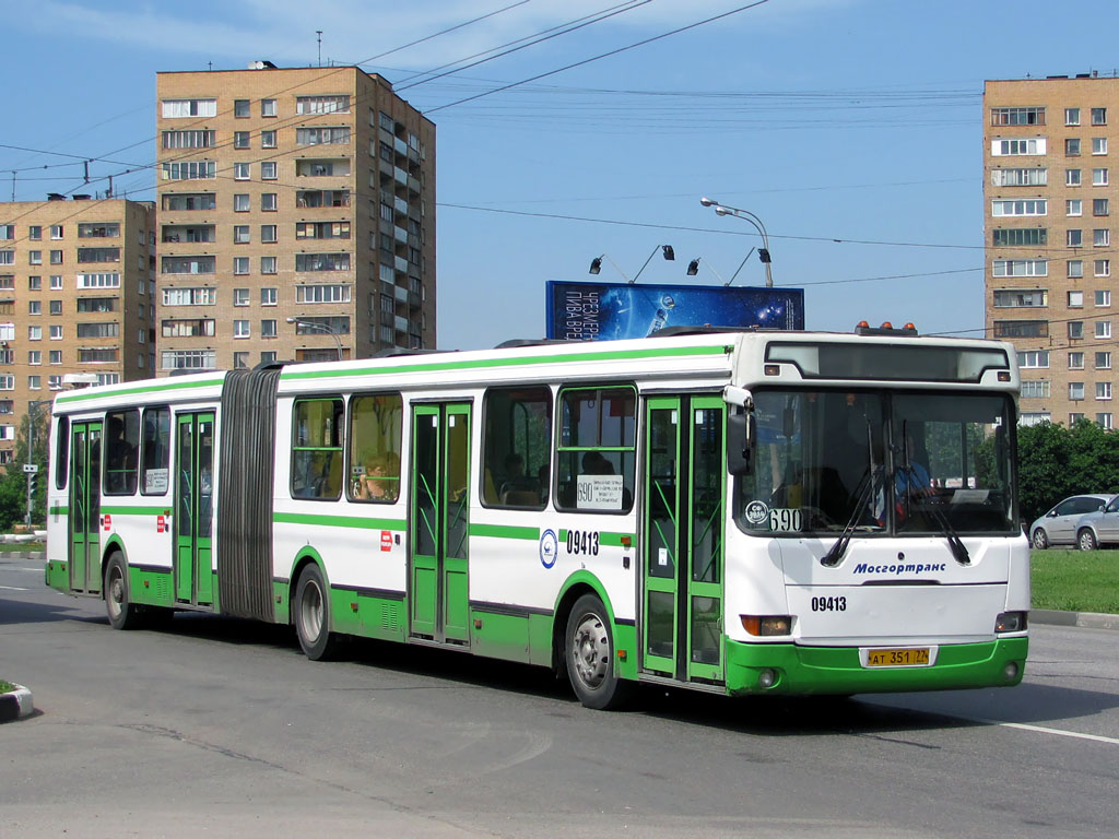 Москва, ЛиАЗ-6212.01 № 09413