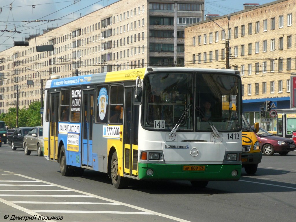 Санкт-Петербург, ЛиАЗ-5256.25 № 1413