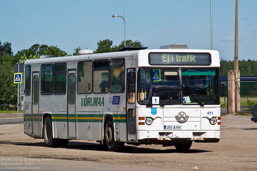 Эстония, Scania CN113CLB № 411