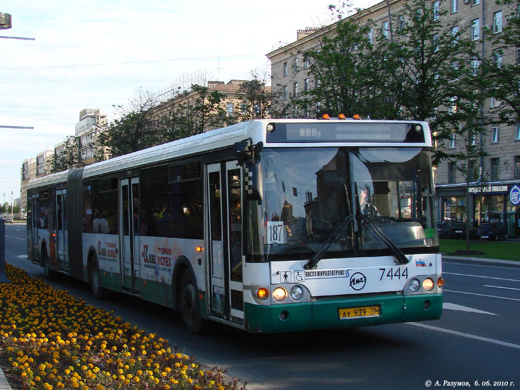 Санкт-Петербург, ЛиАЗ-6213.20 № 7444