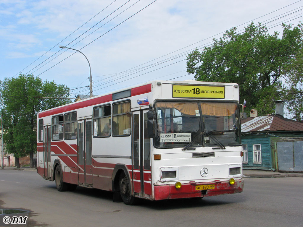 Тамбовская область, Mercedes-Benz O325 № АЕ 670 68