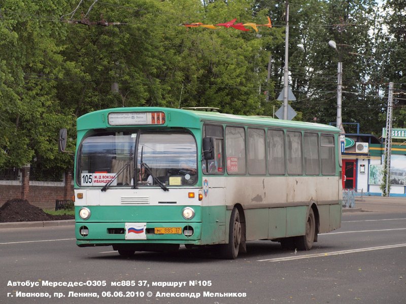 Ивановская область, Mercedes-Benz O305 № МС 885 37