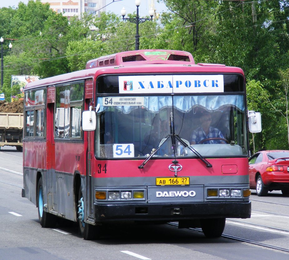 Хабаровский край, Daewoo BS106 Royal City (Busan) № 34