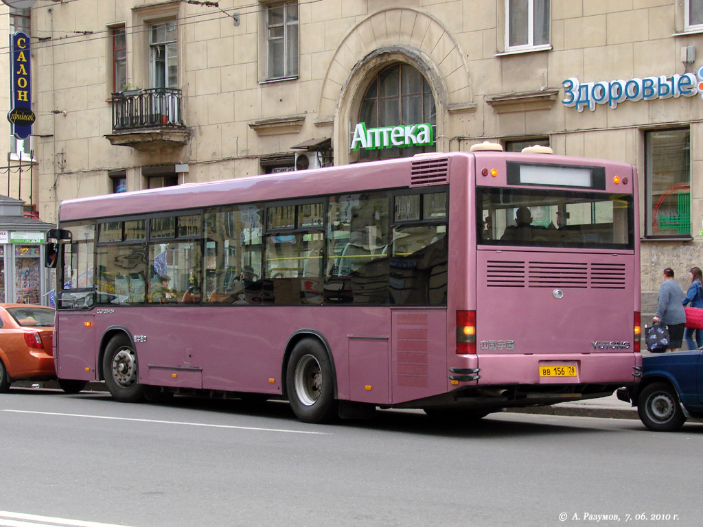 Санкт-Петербург, Yutong ZK6108HGH № 7129