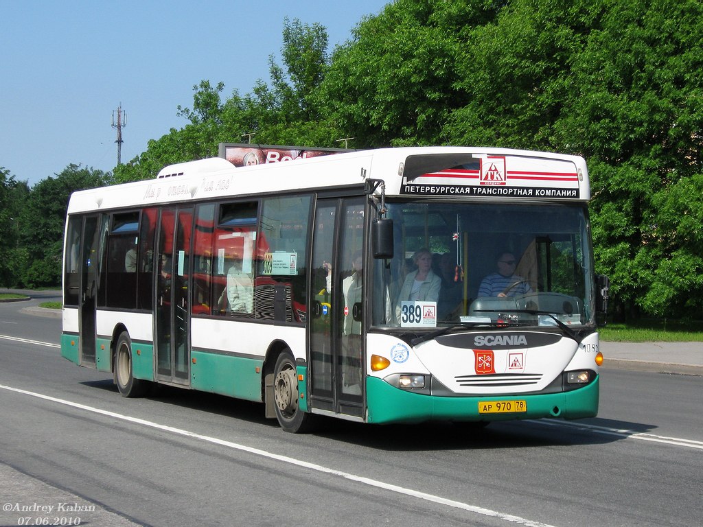 Petrohrad, Scania OmniLink I (Scania-St.Petersburg) č. n092