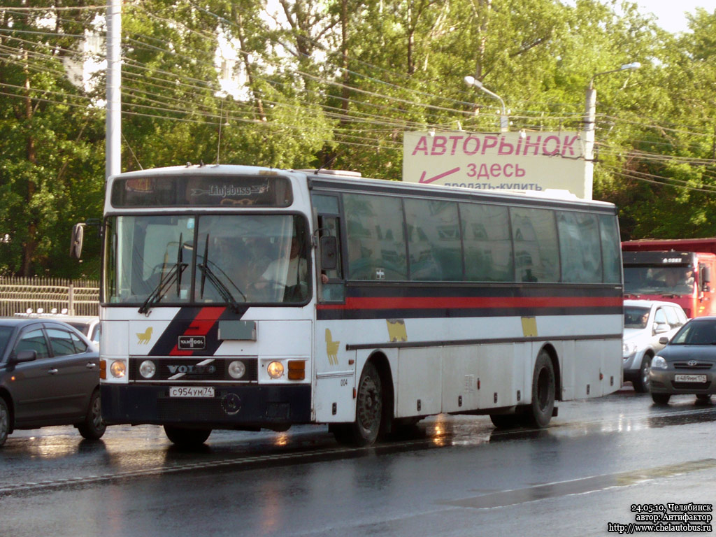 Челябинская область, Van Hool T8 Alizée 260 № С 954 УМ 74