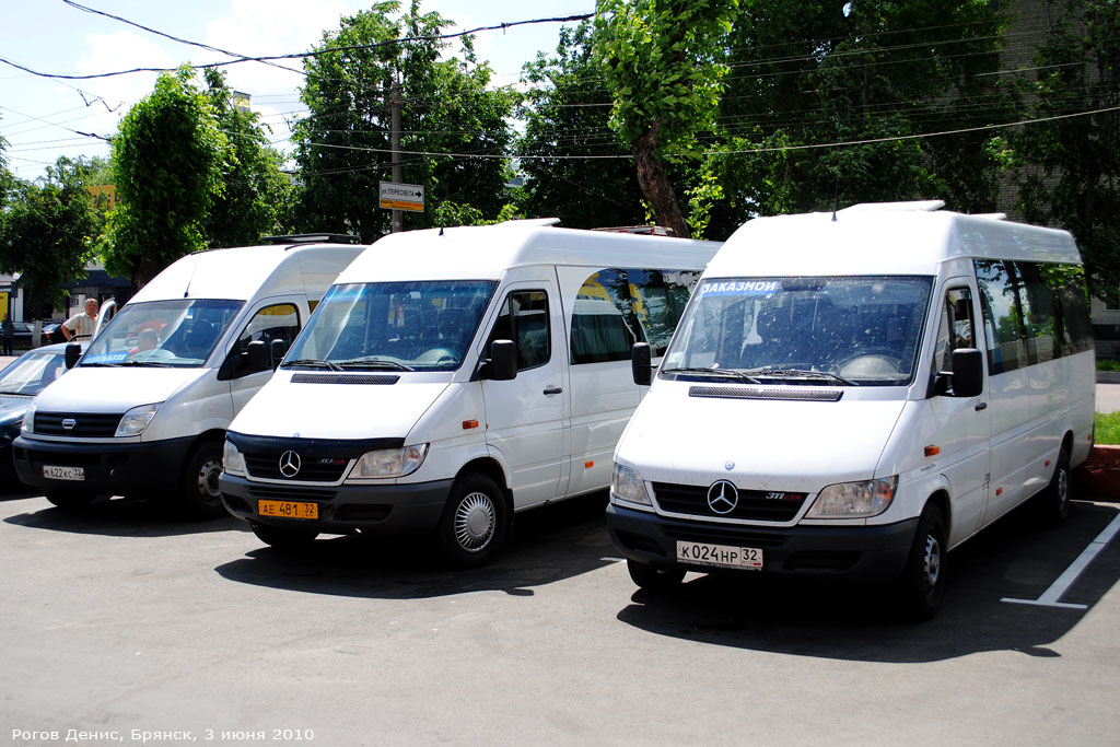 Брянская область, LDV Maxus (ГАЗ) № К 622 КС 32; Брянская область, Mercedes-Benz Sprinter W903 313CDI № АЕ 481 32; Брянская область, Mercedes-Benz Sprinter W903 311CDI № К 024 НР 32; Брянская область — Разные фотографии