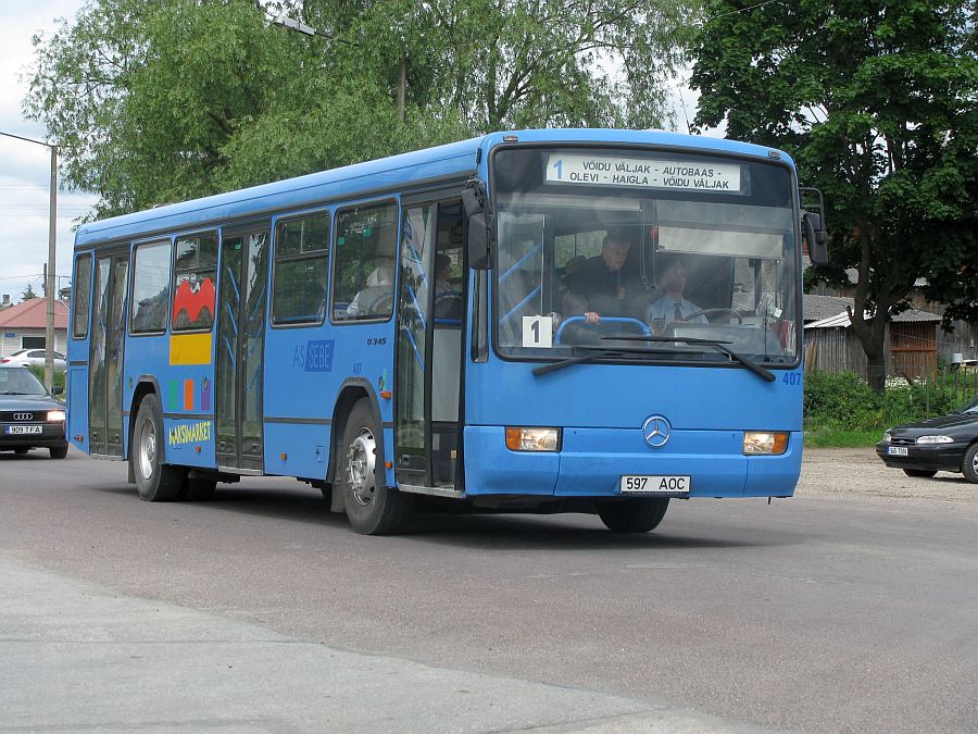 Эстония, Mercedes-Benz O345 № 407