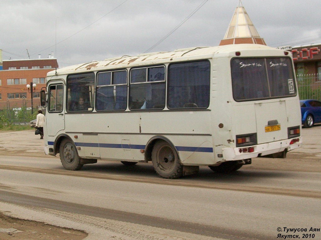 Саха (Якутія), ПАЗ-3205-110 № КК 551 14