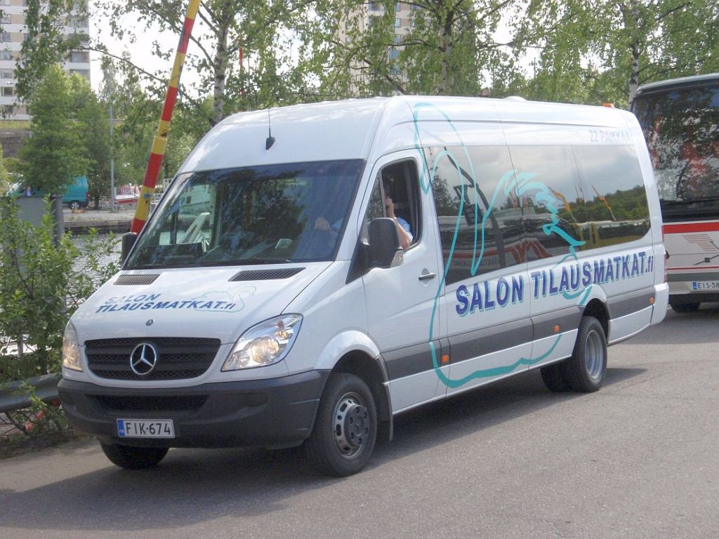 Финляндия, Mercedes-Benz Sprinter W906 518CDI № FIK-674