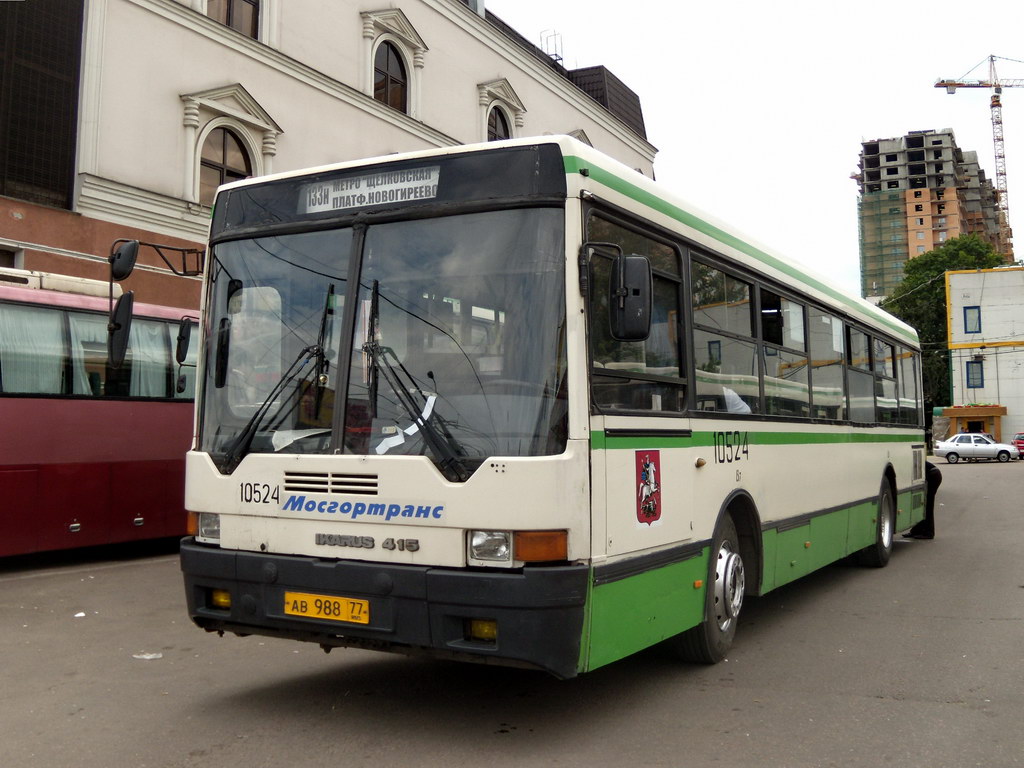 Москва, Ikarus 415.33 № 10524