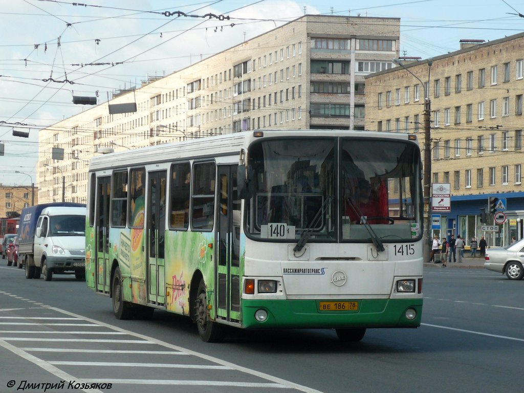 Санкт-Петербург, ЛиАЗ-5256.25 № 1415