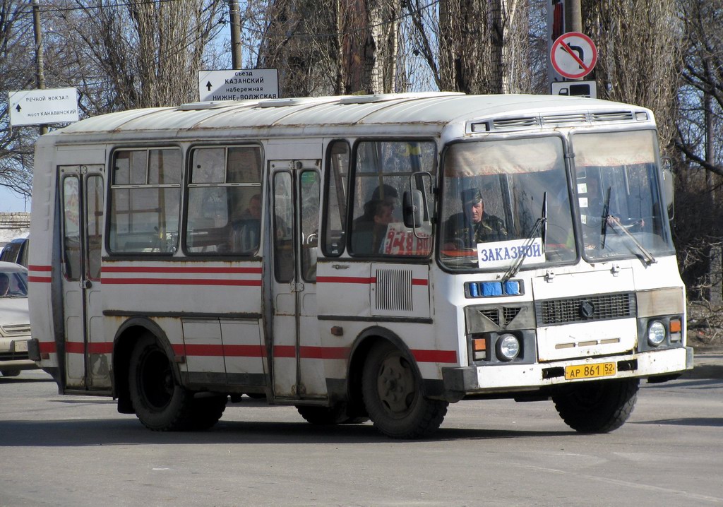 Нижегородская область, ПАЗ-32054 № АР 861 52