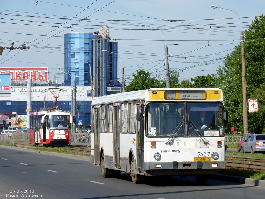 Санкт-Петербург, ЛиАЗ-5256.25 № 7627