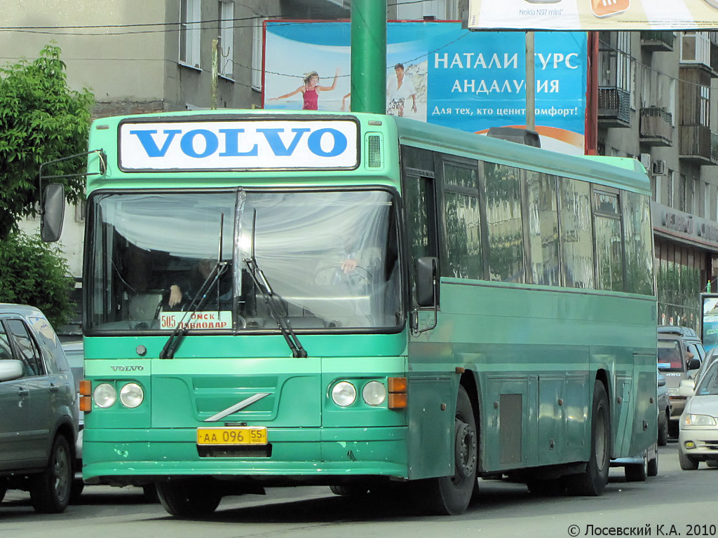 Омская область, СибСкан (Volvo B10M-60F) № 186