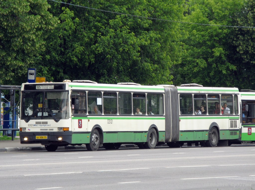 Москва, Ikarus 435.17 № 03121