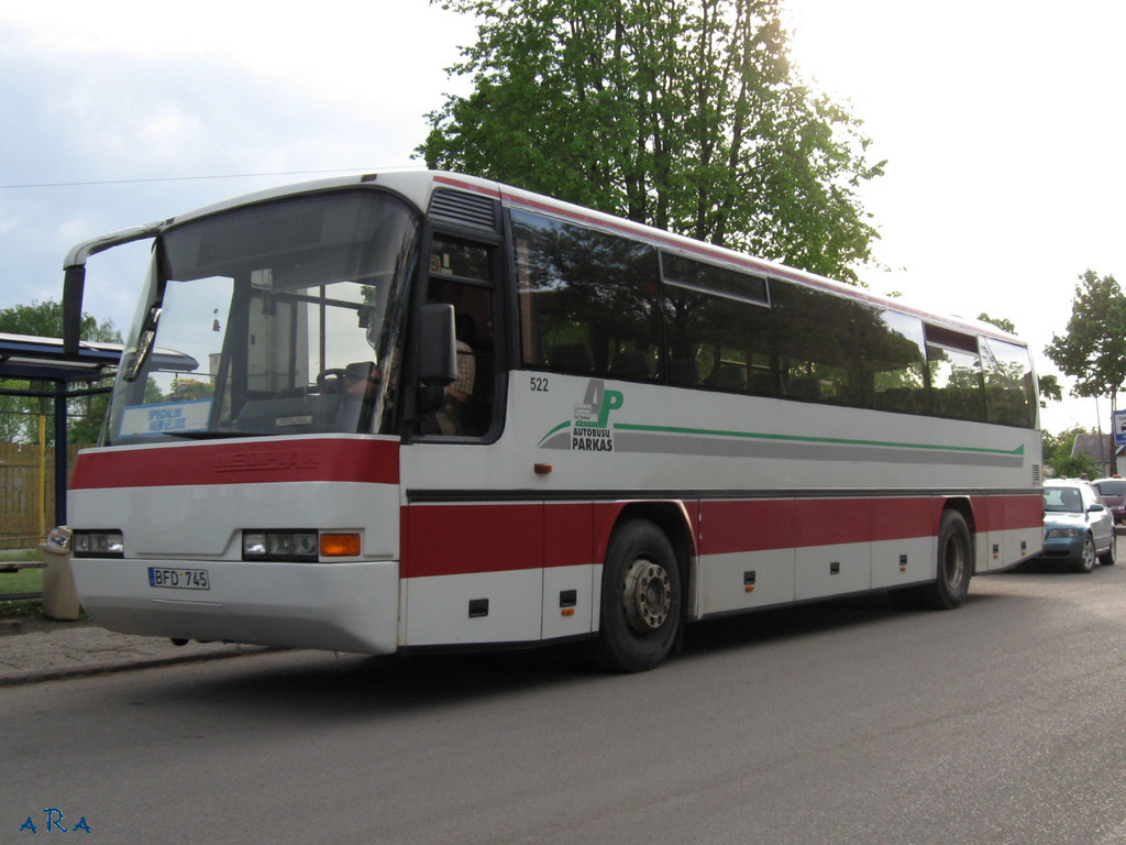 Литва, Neoplan N316Ü Transliner № 522