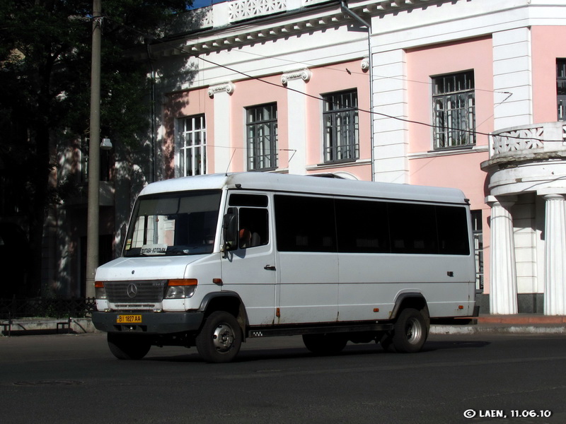 Полтавская область, Mercedes-Benz Vario 614D № BI 1827 AA