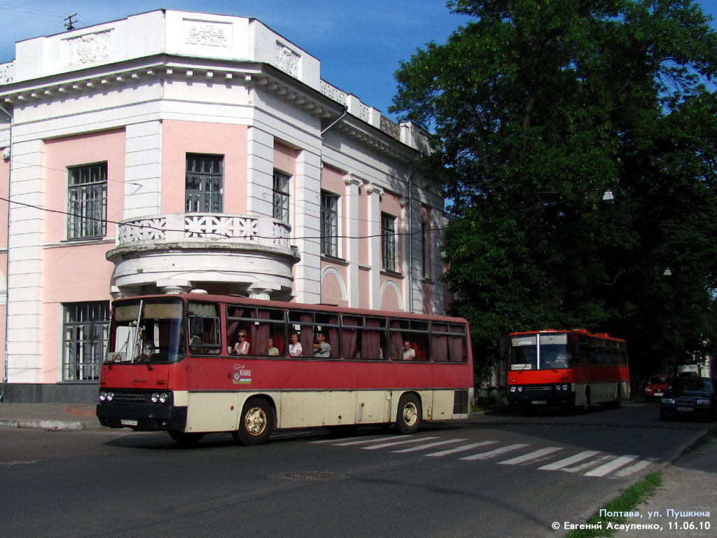 Полтавская область, Ikarus 256.74 № 4514 ПОС; Полтавская область — Полтава — разные фотографии