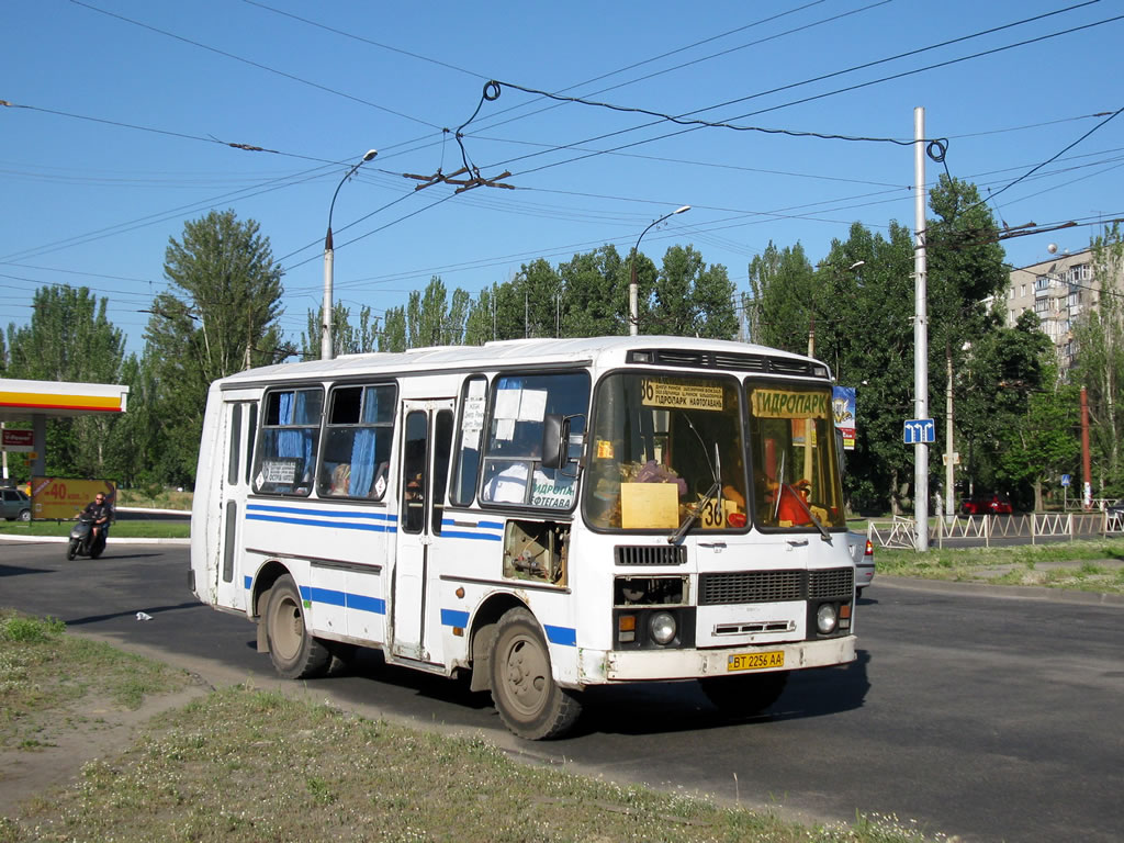 Херсонская область, ПАЗ-3205 (00) № BT 2256 AA