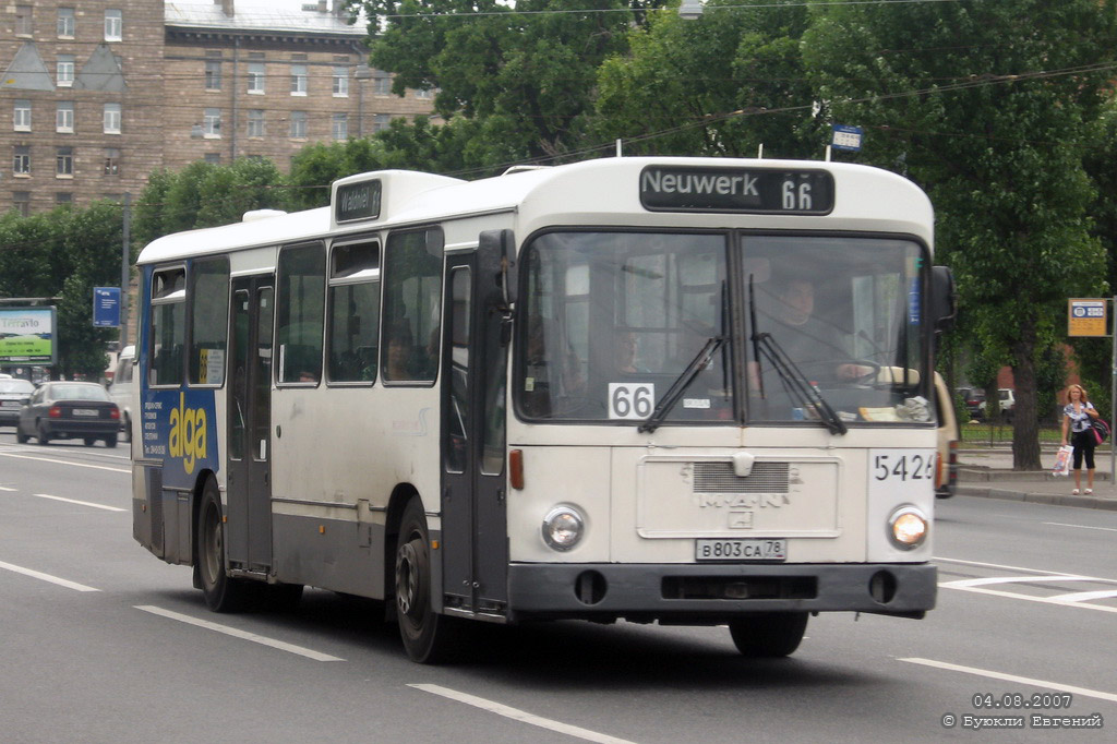 Санкт-Петербург, MAN 192 SL200 № 5426