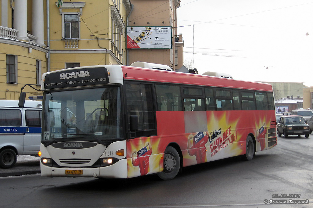 Санкт-Петербург, Scania OmniLink I (Скания-Питер) № 6216